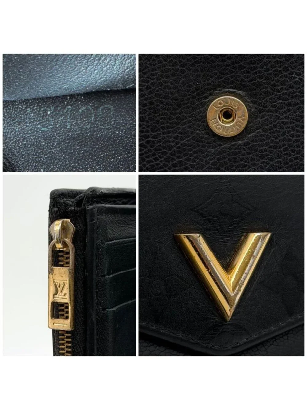 Louis Vuitton Portefeuille Very Compact Monogram Trifold Wallet